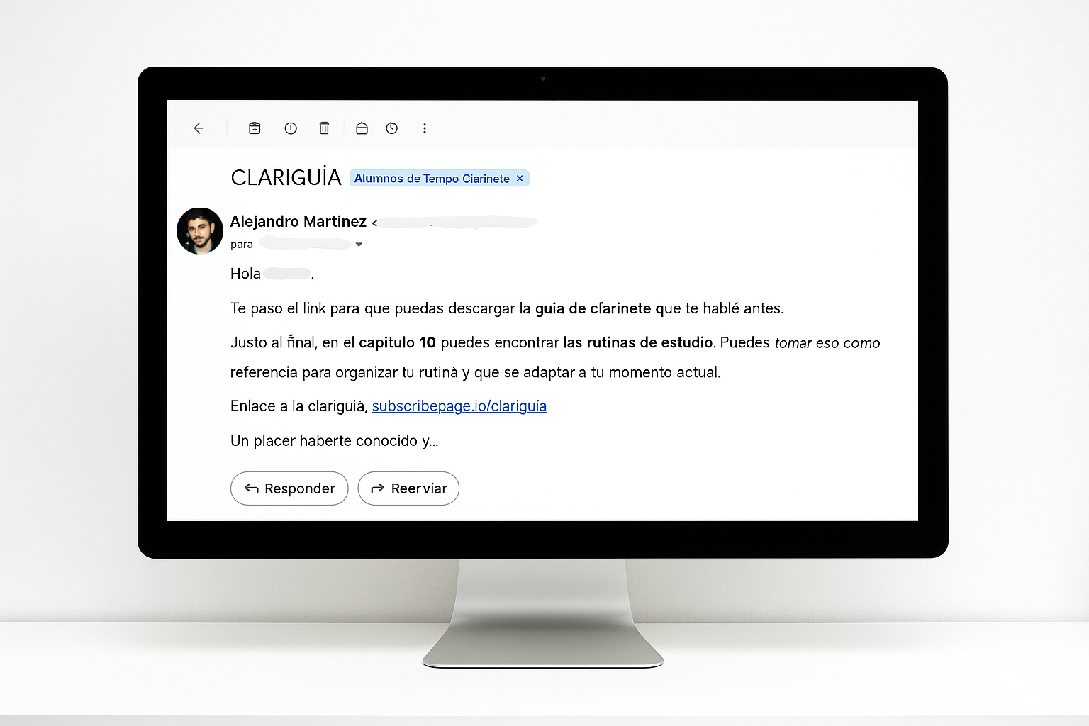 Soporte email