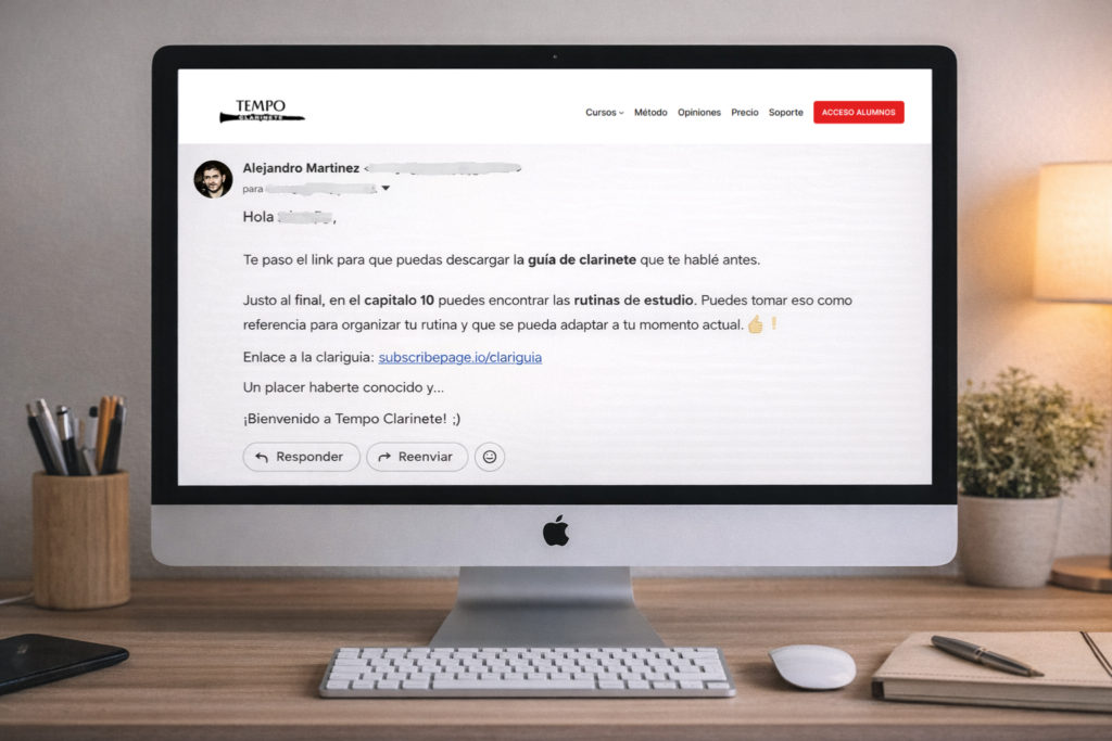 Mockup - Soporte email